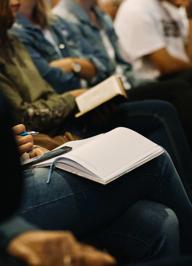 selective photography of a bible during bible study